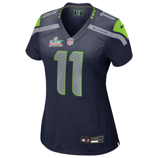 Camisa NFL Feminina Seattle Seahawks Vapor Limited Patch Super Bowl LX