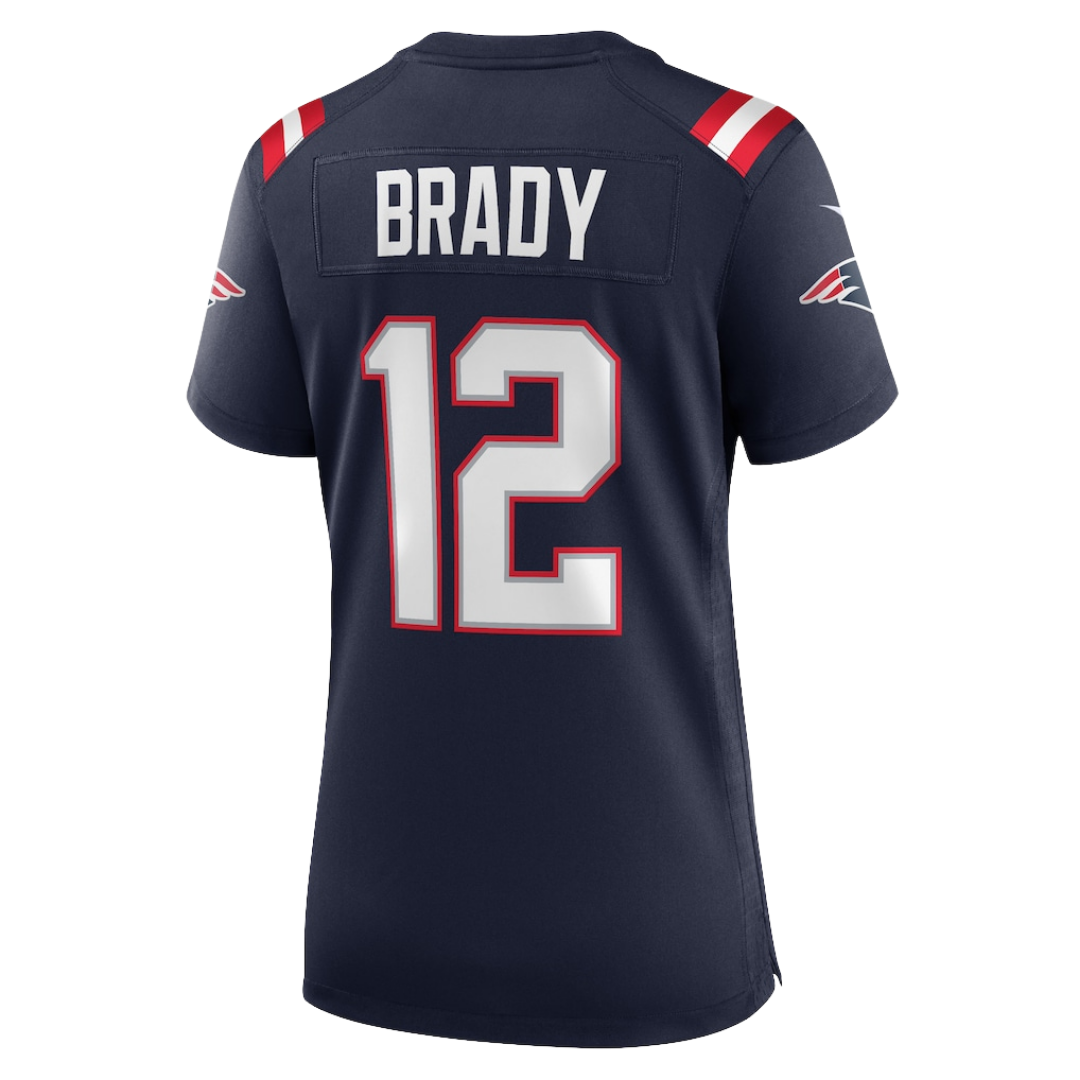 Camisa NFL Feminina New England Patriots Vapor Limited Navy