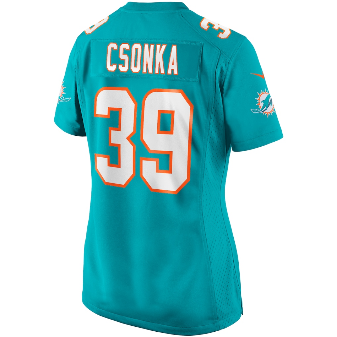 Camisa NFL Feminina Miami Dolphins Vapor Limited Aqua