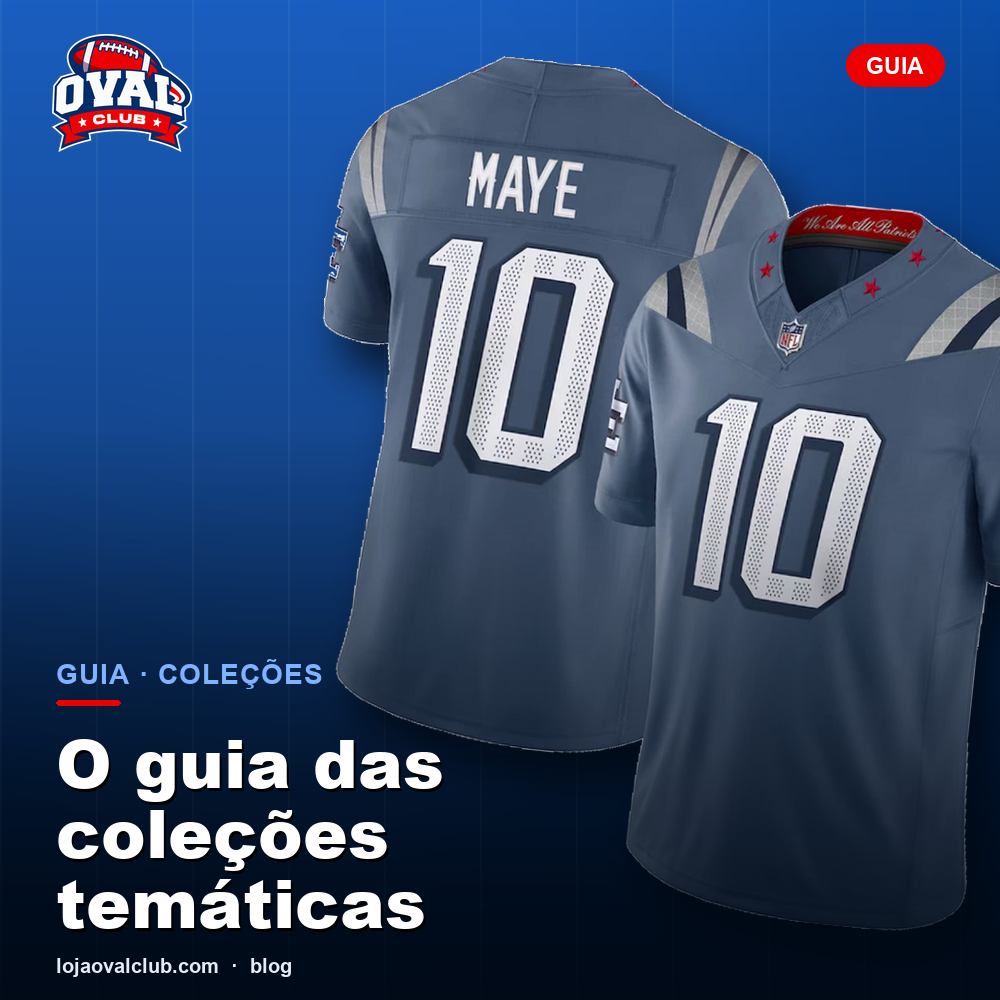 O guia das coleções temáticas da NFL