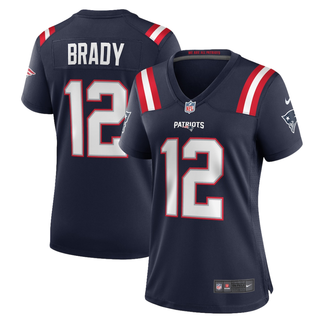 Camisa NFL Feminina  New England Patriots Vapor Limited Navy