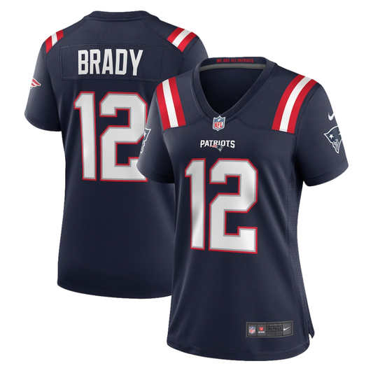 Camisa NFL Feminina  New England Patriots Vapor Limited Navy