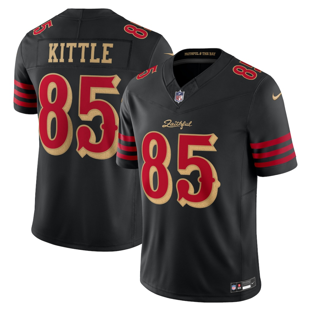Camisa NFL San Francisco 49ers Coleção Rivalries 2025 Blck