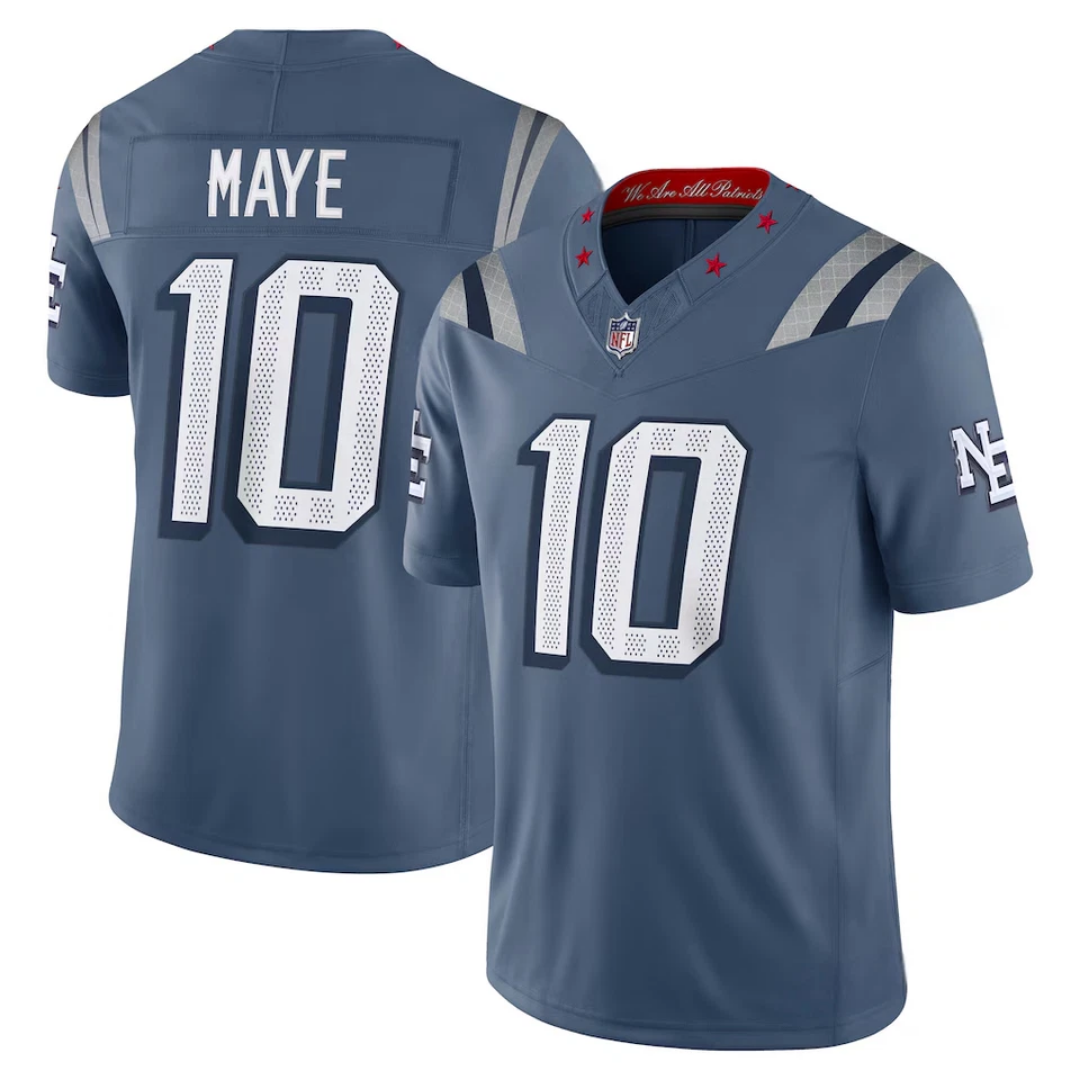 Camisa NFL New England Patriots Coleção Rivalries 2025 Storm Blue