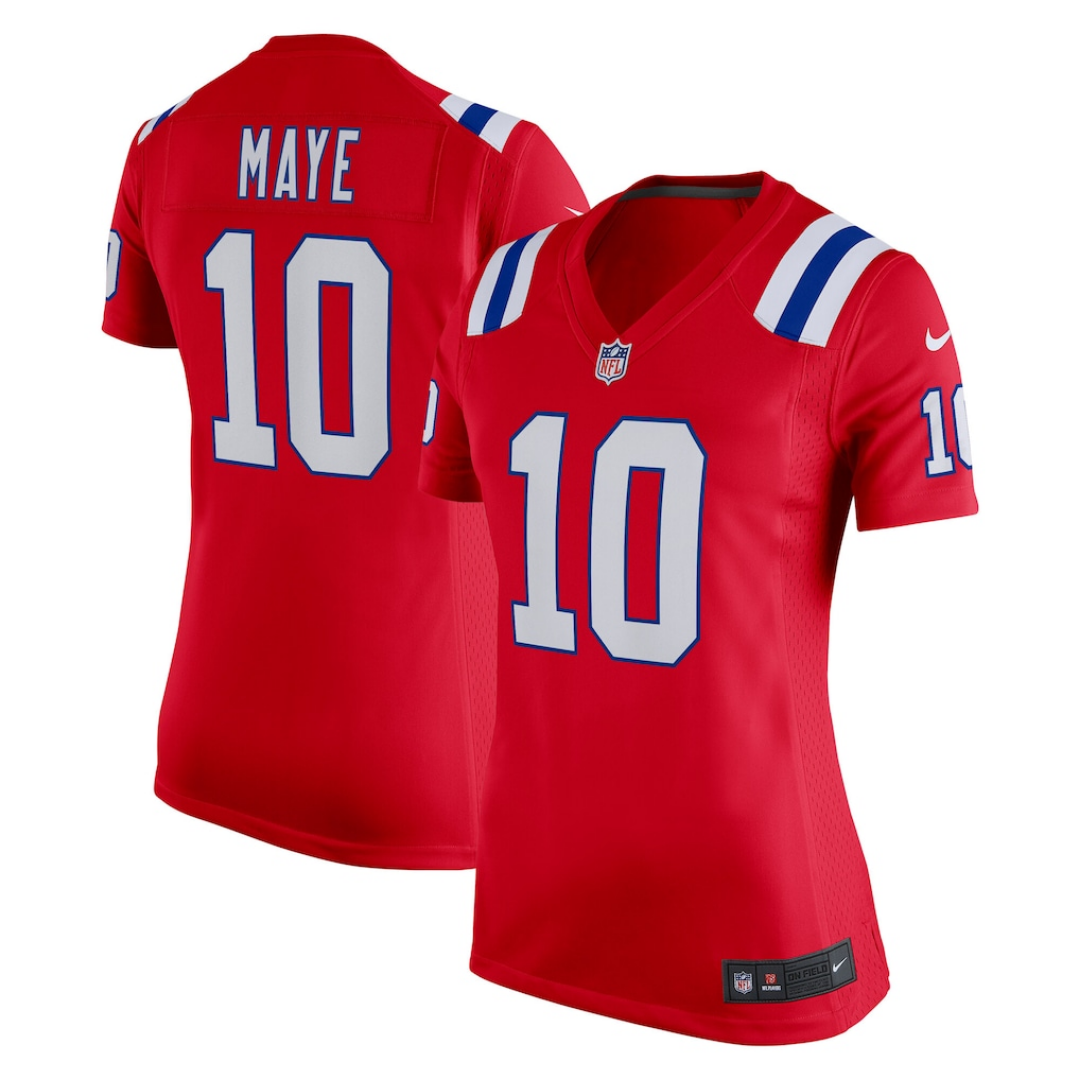 Camisa NFL Feminina New England Patriots Vapor Limited Red