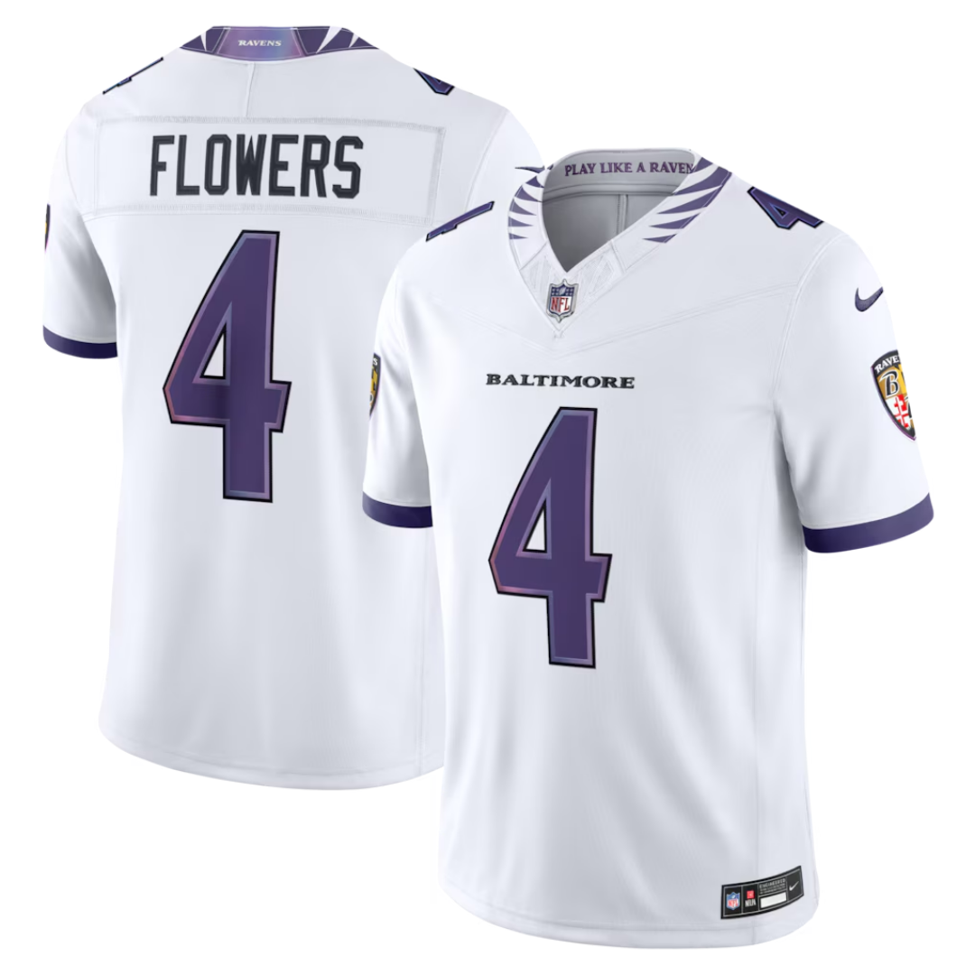 Camisa NFL Baltimore Ravens Vapor Limited White 2026