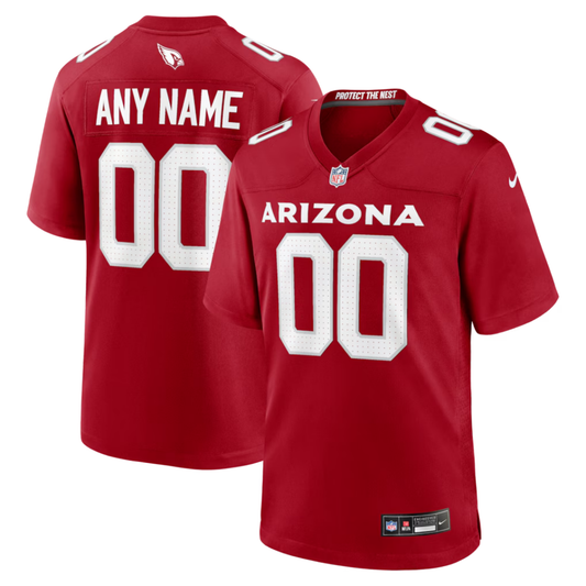 Camisa NFL Arizona Cardinals Vapor Limited White Personalizável