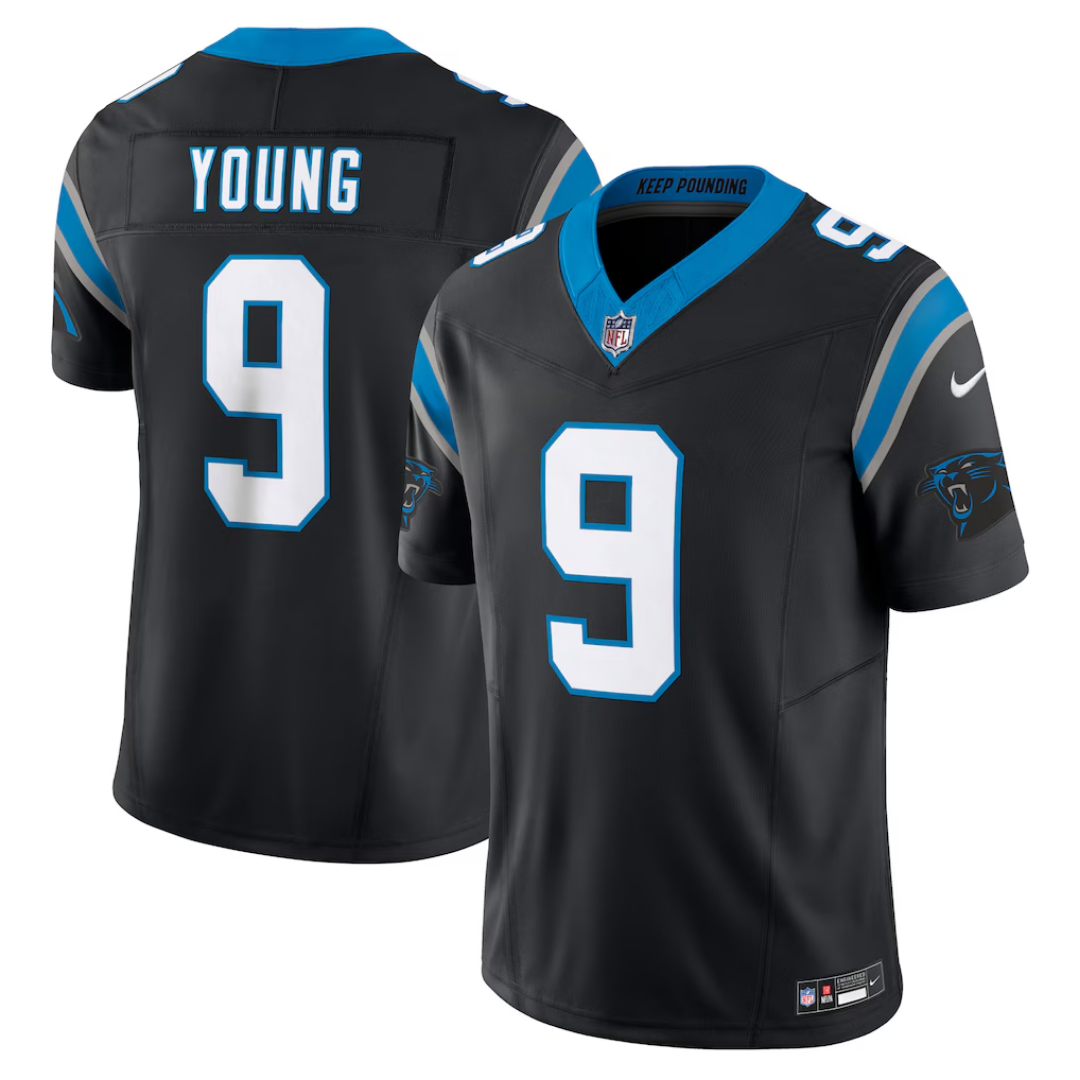 Camisa NFL Carolina Panthers Vapor Limited Black