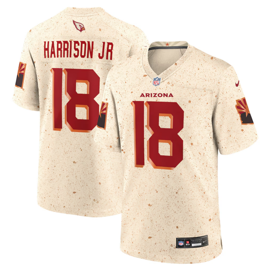 Camisa NFL Arizona Cardinals Coleção Rivalries 2025 Limited Beige