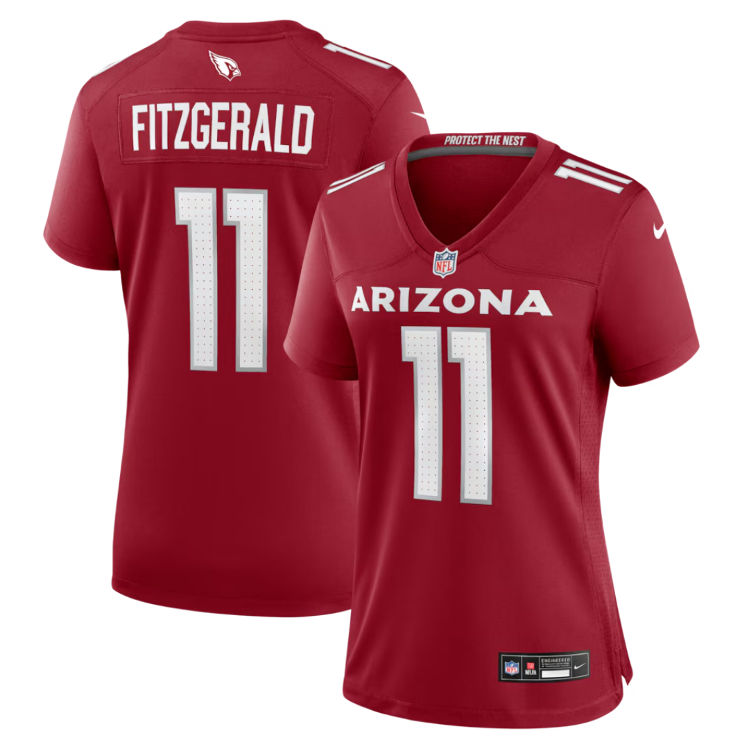 Camisa NFL Feminina Arizona Cardinals Vapor Limited Red