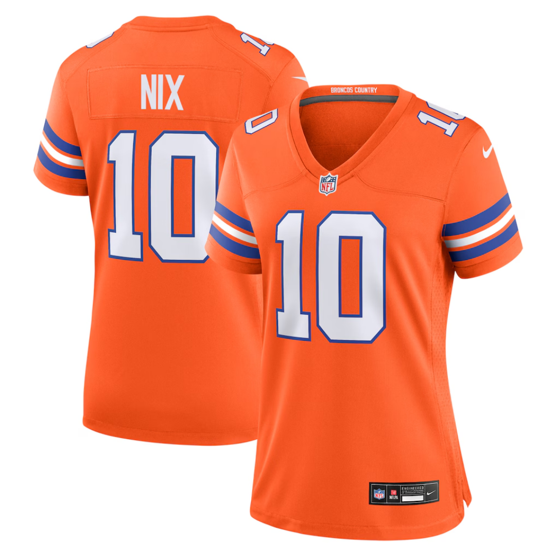 Camisa NFL Feminina Denver Broncos Vapor Limited Orange