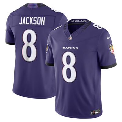 Camisa NFL Baltimore Ravens Vapor Limited Purple 2026 Jackson