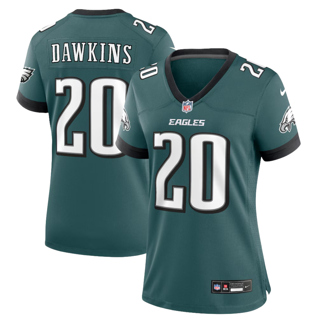 Camisa NFL Feminina Philadelphia Eagles Vapor Limited Green