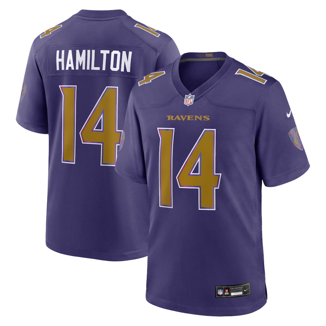 Camisa NFL Baltimore Ravens Vapor Limited Purple Alternate 2026