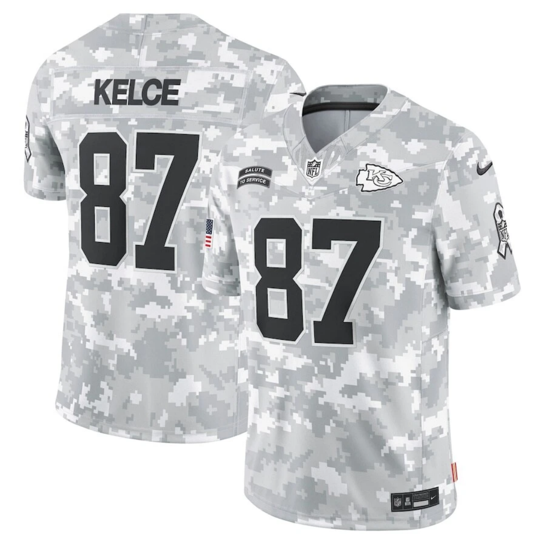 Camisa NFL Kansas City Chiefs Salute to Service Grey