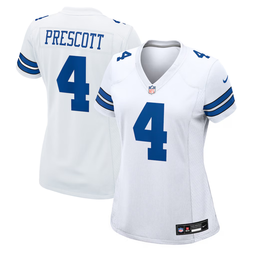 Camisa NFL Feminina Dallas Cowboys Vapor Limited nº 4