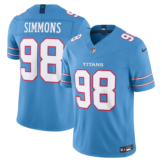 Camisa NFL Tennessee Titans Vapor Limited Light Blue 2026