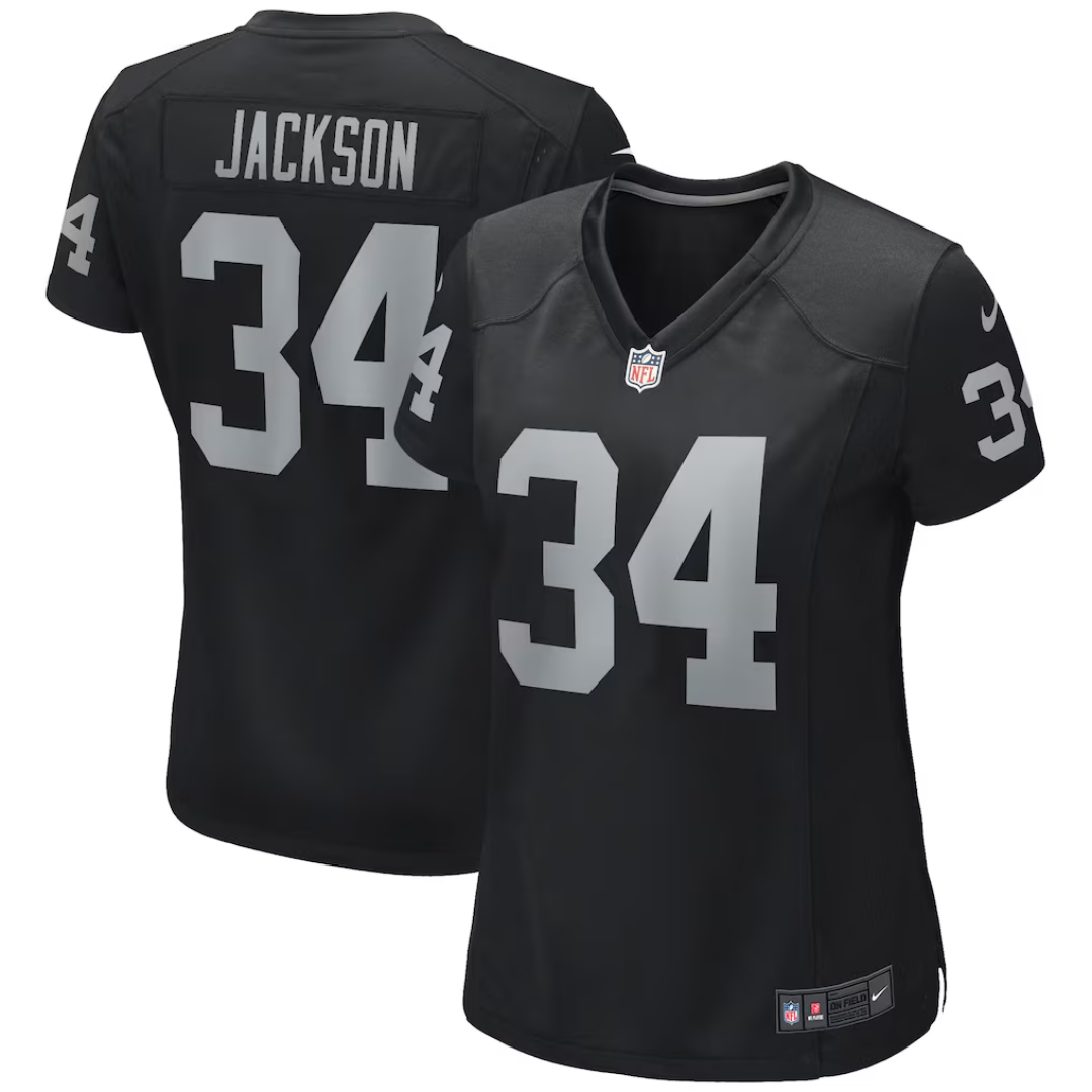 Camisa NFL Feminina Las Vegas Raiders Vapor Limited Black