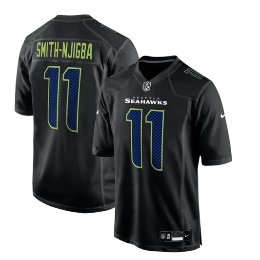 Camisa NFL Seattle Seahawks Vapor Limited Black Carbon