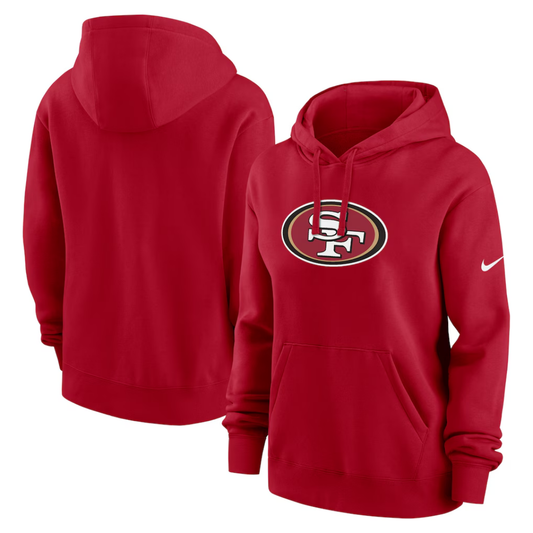 Blusa Moletom NFL San Francisco 49ers Scarlet Club