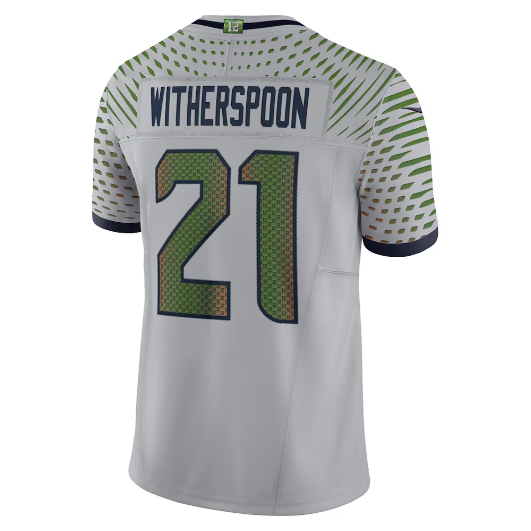 Camisa NFL Seattle Seahawks Coleção Rivalries 2025 Limited Wolf Grey