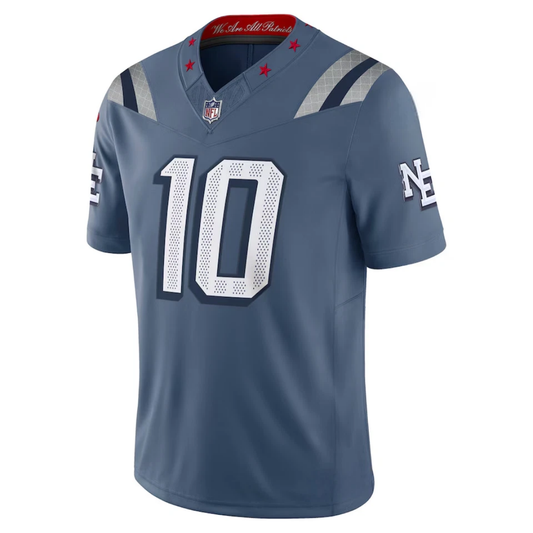 Camisa NFL New England Patriots Coleção Rivalries 2025 Storm Blue