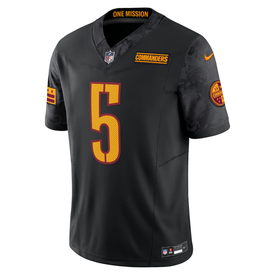 Camisa NFL Washington Commanders Vapor Limited Black