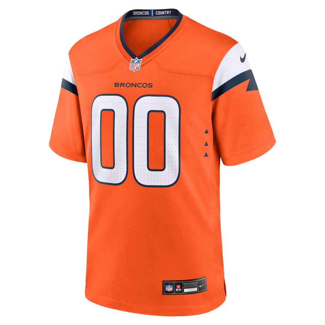 Camisa NFL Denver Broncos Vapor Limited Personalizável Orange