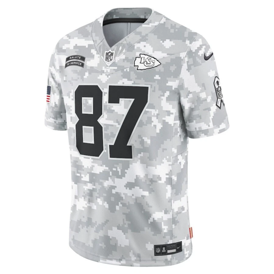 Camisa NFL Kansas City Chiefs Salute to Service Grey