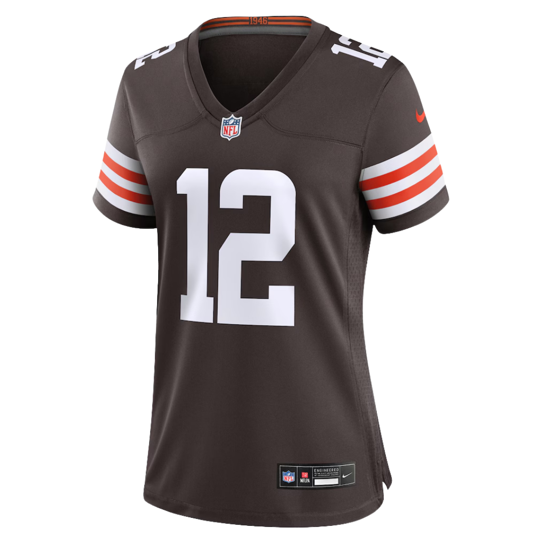 Camisa NFL Feminina Cleveland Browns Vapor Limited