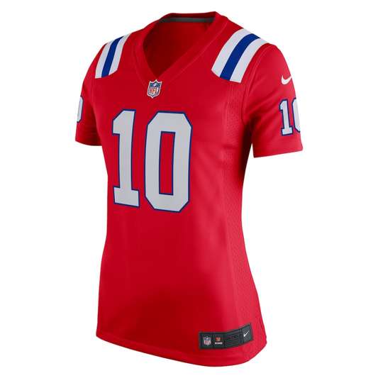 Camisa NFL Feminina New England Patriots Vapor Limited Red