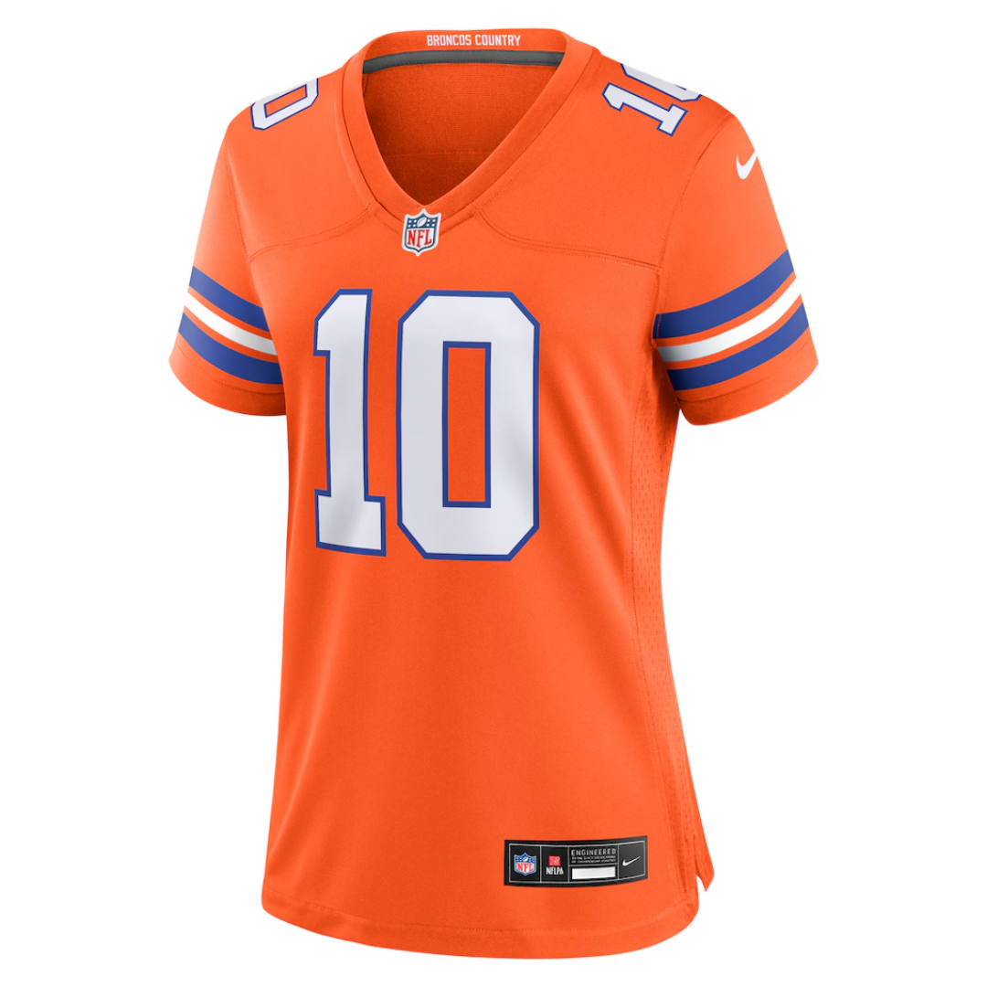 Camisa NFL Feminina Denver Broncos Vapor Limited Orange
