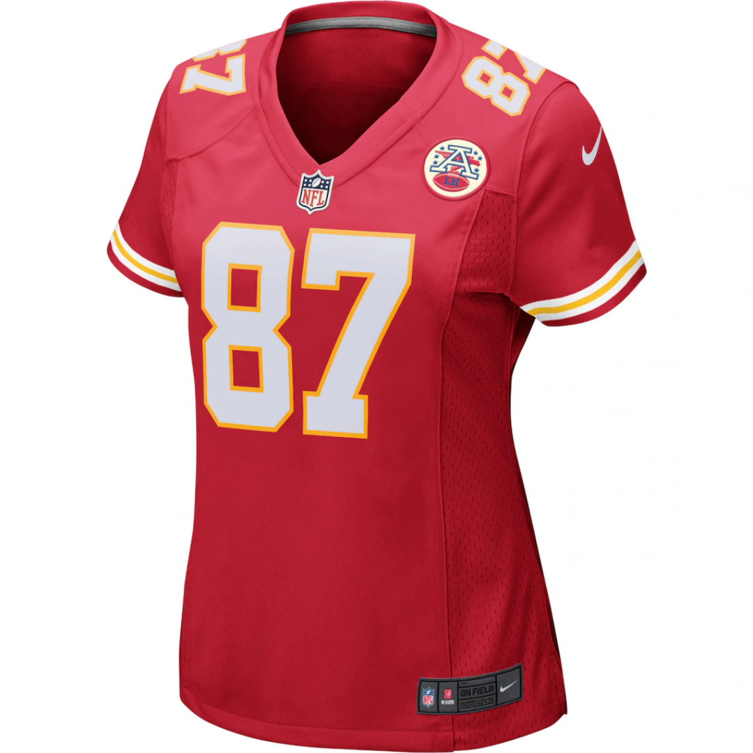 Camisa NFL Feminina Kansas City Chiefs Vapor Limited Red