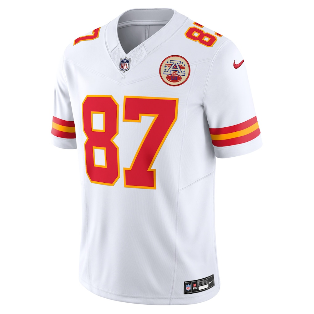 Camisa NFL  Kansas City Chiefs Vapor Limited White