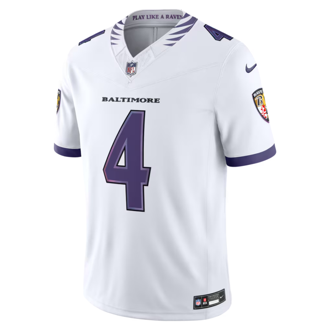 Camisa NFL Baltimore Ravens Vapor Limited White 2026