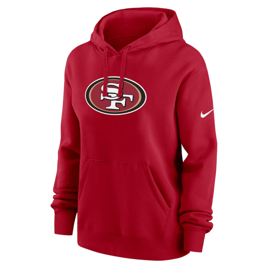 Blusa Moletom NFL San Francisco 49ers Scarlet Club