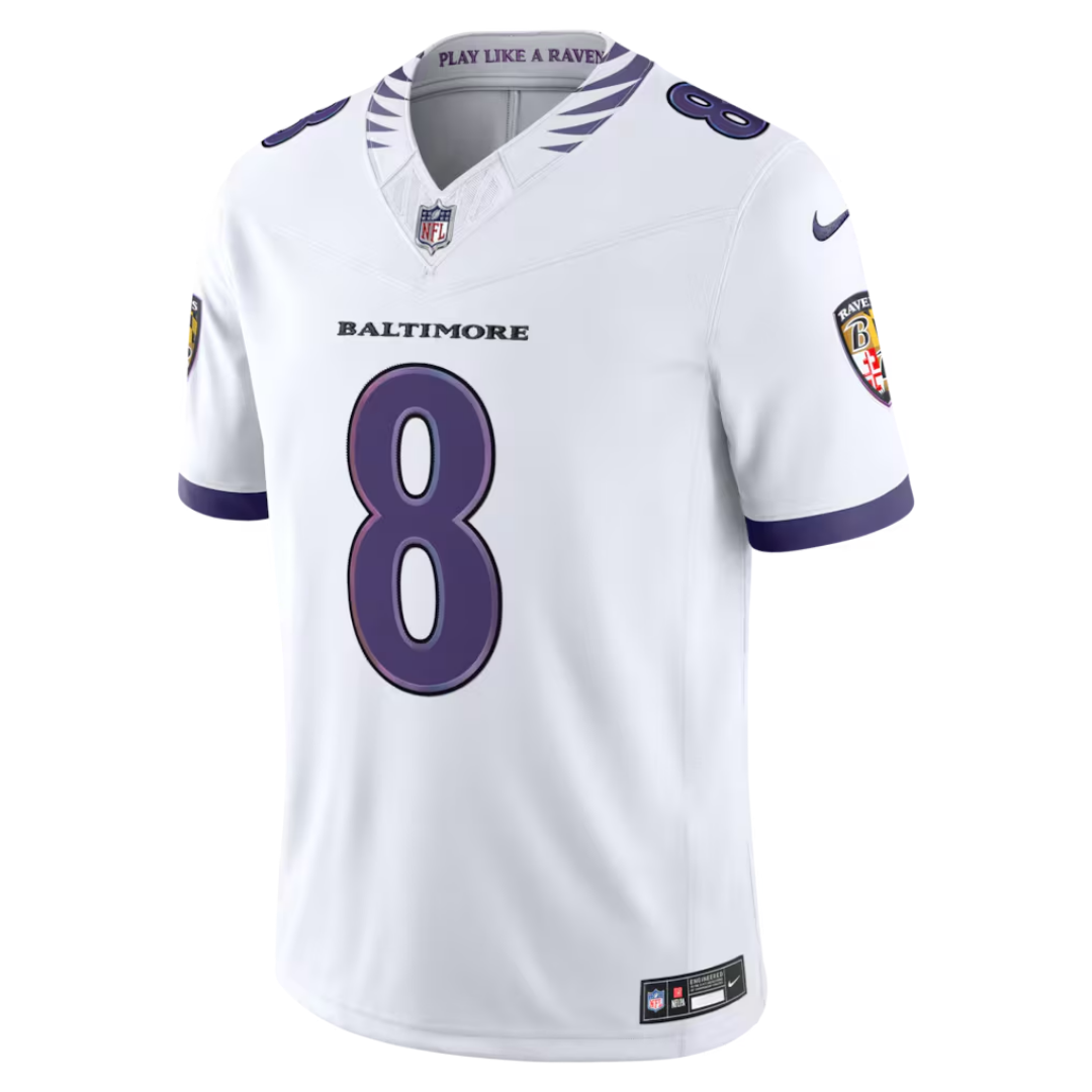 Camisa NFL Baltimore Ravens Vapor Limited White 2026