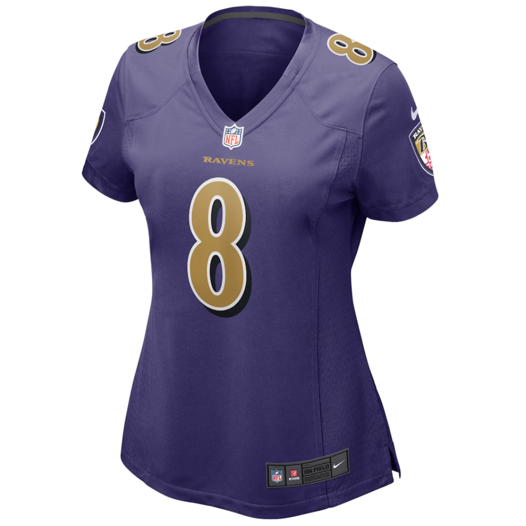 Camisa NFL Feminina Baltimore Ravens Vapor Limited Purple