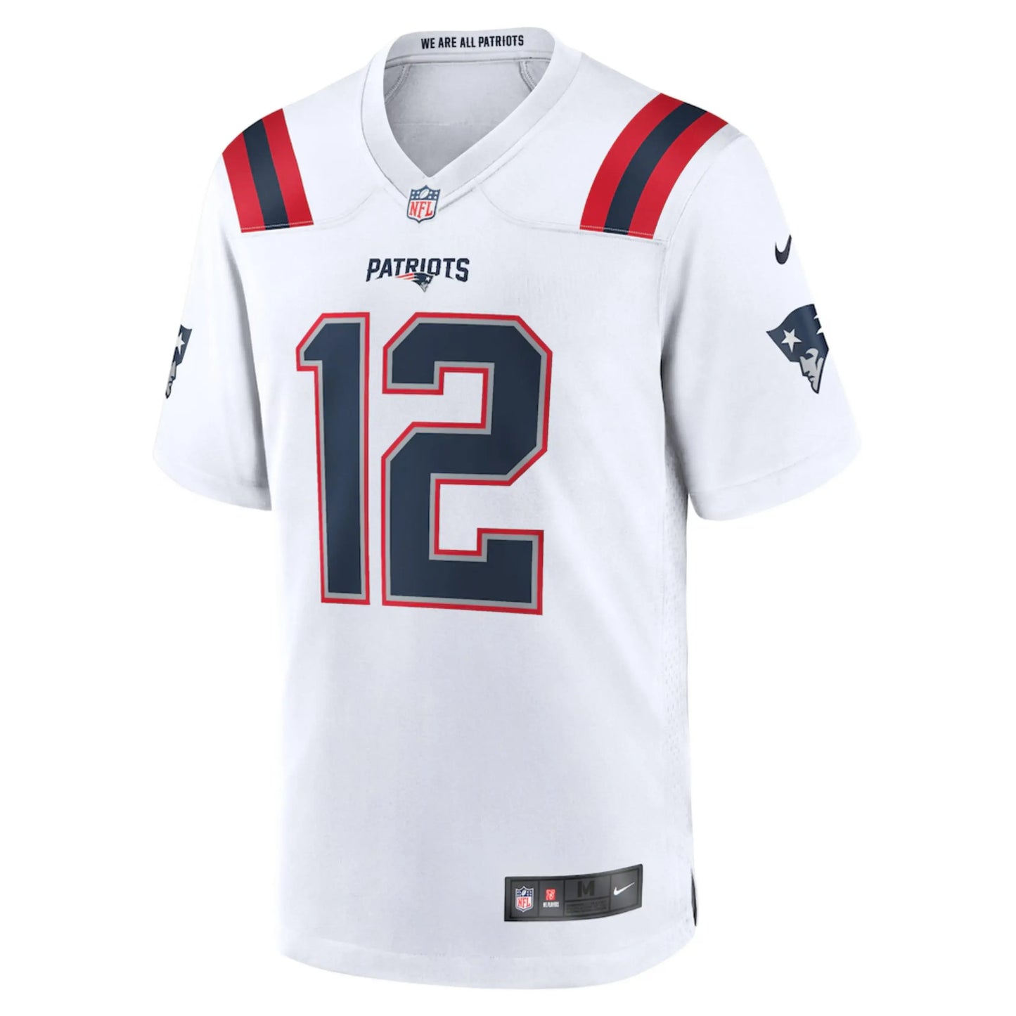 Camisa NFL New England Patriots Vapor Limited Branca