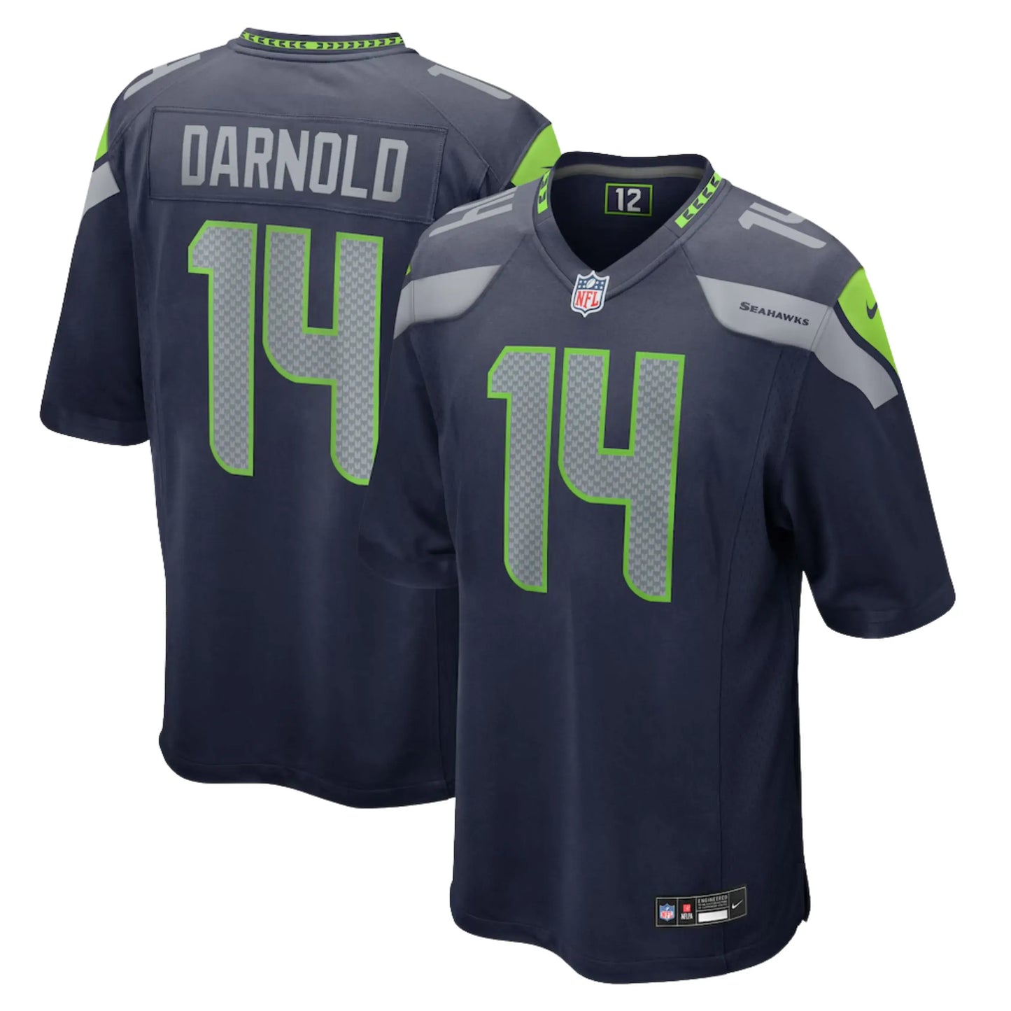 Camisa NFL Seattle Seahawks Vapor Limited Azul