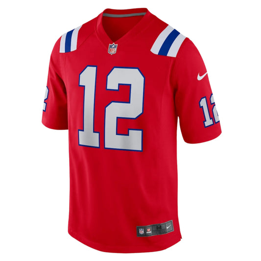 Camisa NFL New England Patriots Vapor Limited Vermelha