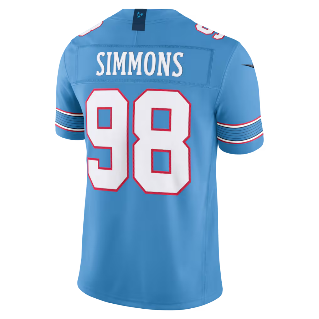 Camisa NFL Tennessee Titans Vapor Limited Light Blue 2026