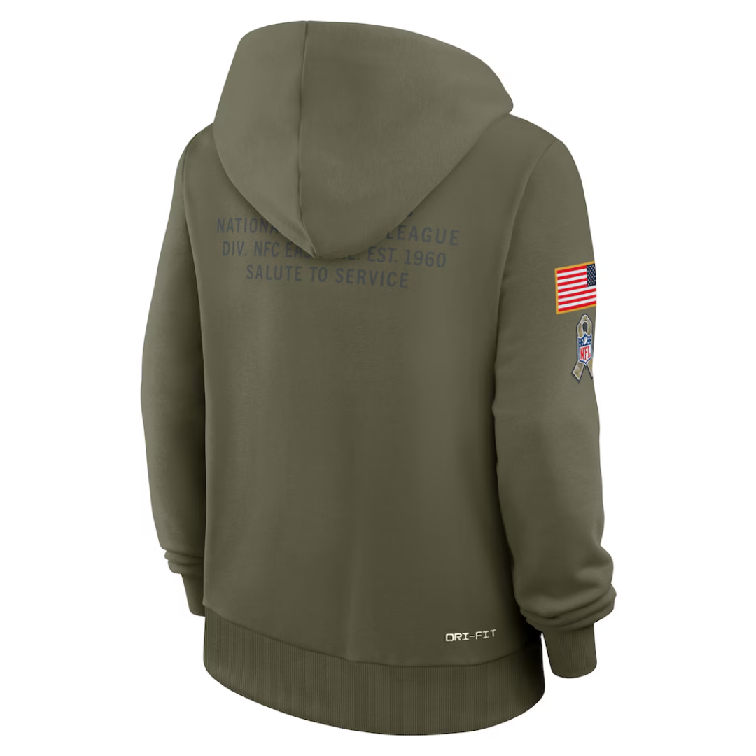 Blusa Moletom NFL Dallas Cowboys Salute to Service Sideline Standard Issue