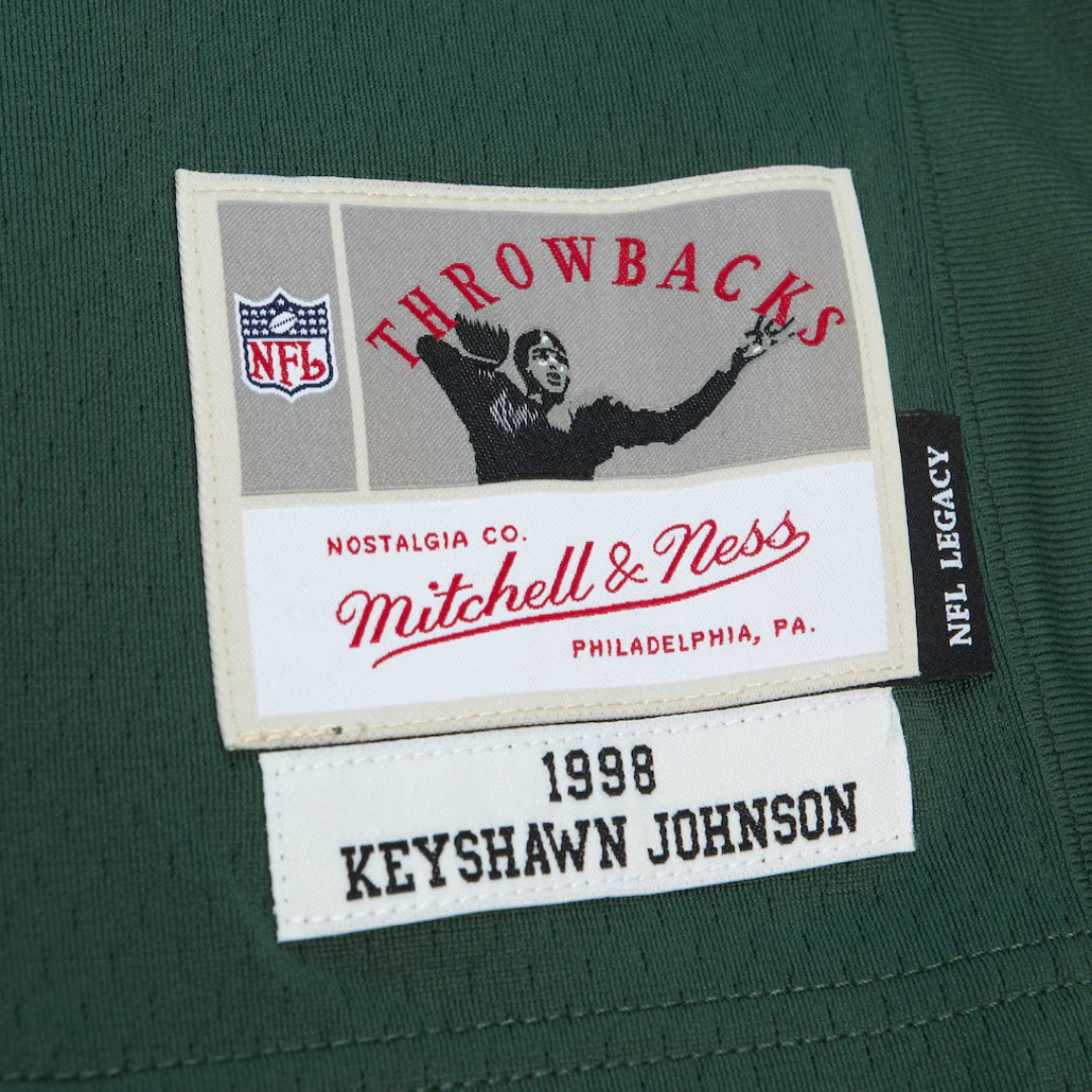 Camisa NFL New York Jets Mitchell & Ness 1998
