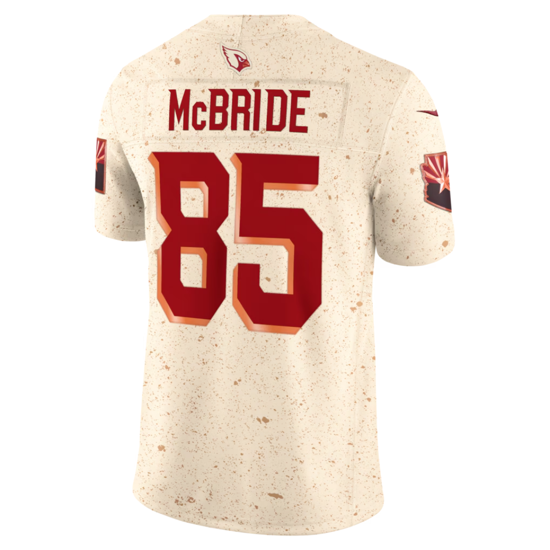 Camisa NFL Arizona Cardinals Coleção Rivalries 2025 Limited Beige