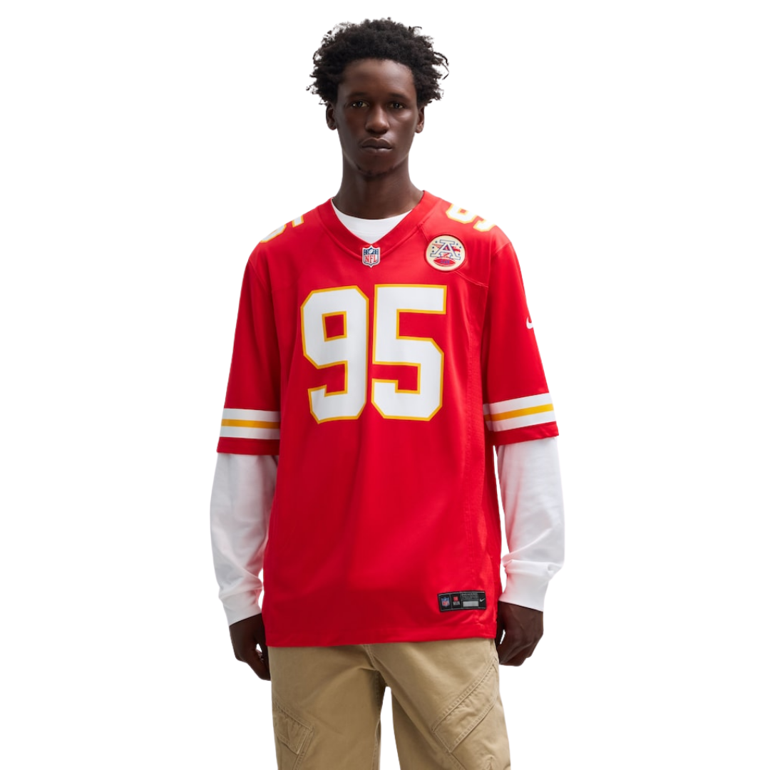 Camisa NFL Kansas City Chiefs Vapor Limited Red