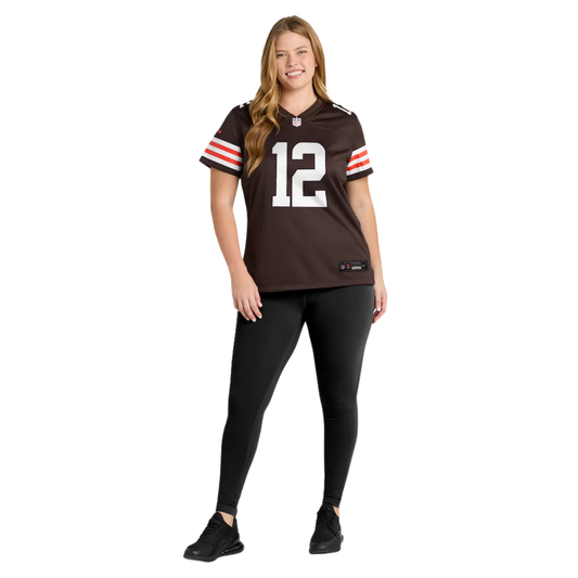 Camisa NFL Feminina Cleveland Browns Vapor Limited
