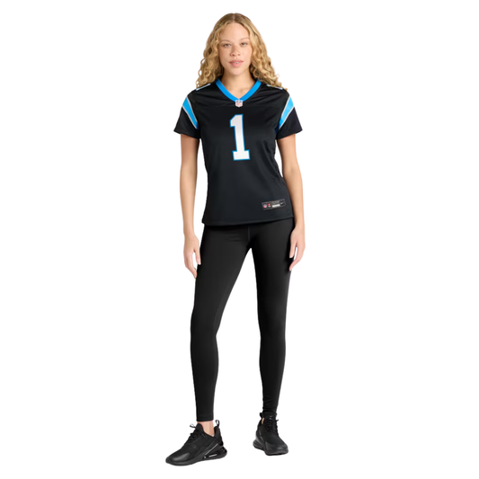 Camisa NFL Feminina Carolina Panthers Vapor Limited Black