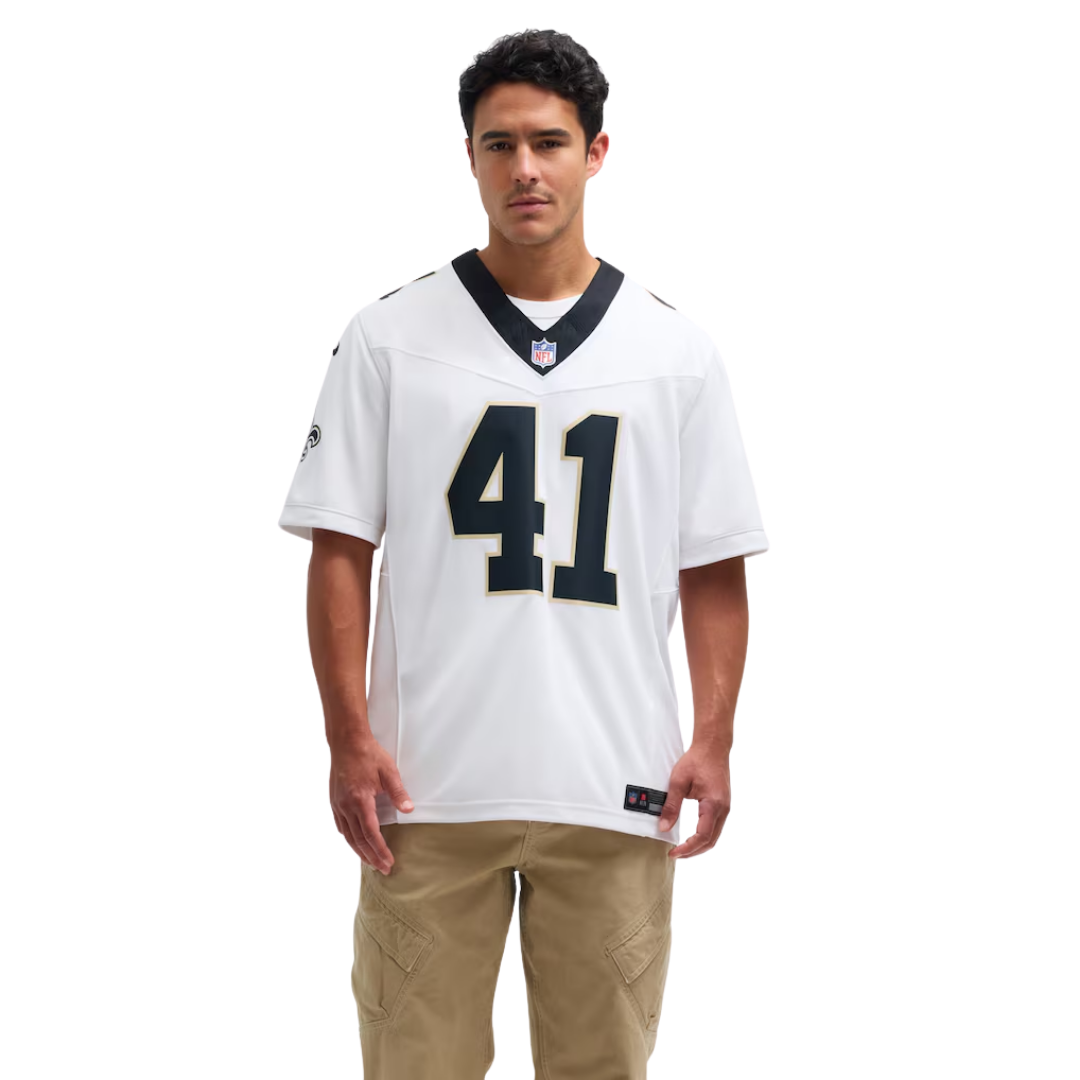 Camisa NFL New Orleans Saints Vapor Limited White
