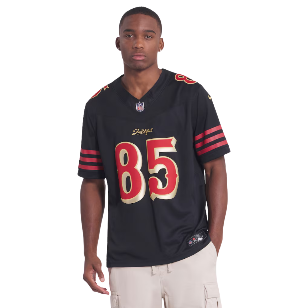 Camisa NFL San Francisco 49ers Coleção Rivalries 2025 Blck